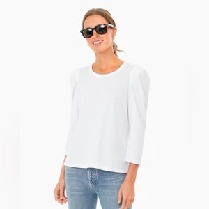 Pomander Place, Tuckernuck, White Vesty Long Sleeve Crewneck, Size M